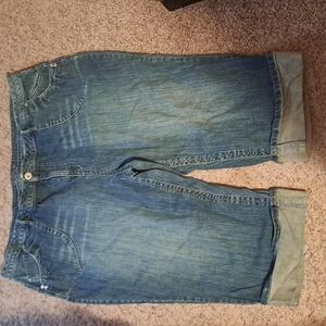 Size 30W cropped jeans